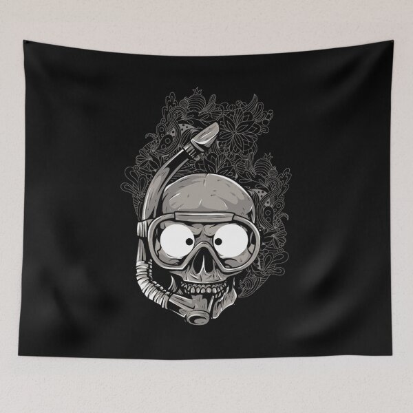 Item preview, Diving skull - Awesome diver Gift designed and sold by Teenation9.