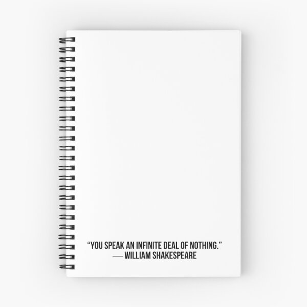 Item preview, W. SHAKESPEARE   # SPEAK designed and sold by LiteraryQuotes.