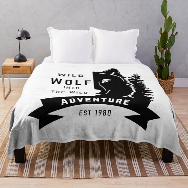 Item preview, Copy of Wild Wolf Into The Wild Adventure Est 1980 designed and sold by mouad naouiri.