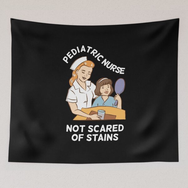 Item preview, Pediatrics Nurse Unafraid Of Stains – Medical NICU Caregiver Job Appreciation designed and sold by The Green Corner.