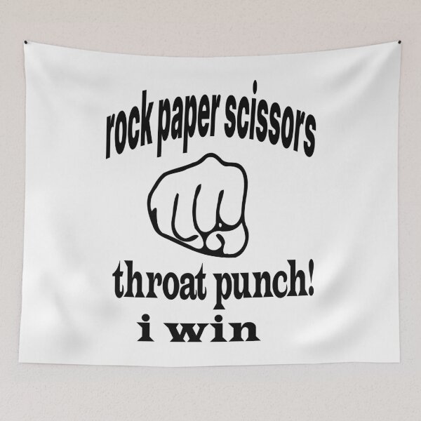 Item preview, ROCK PAPER TIJERAS GARGANTA PUNZÓN GANO. designed and sold by leicha.