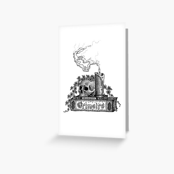 Grimoire Greeting Card