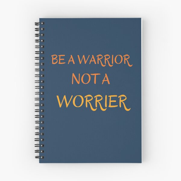 Item preview, Be a warrior and not a worrier designed and sold by Lorify.