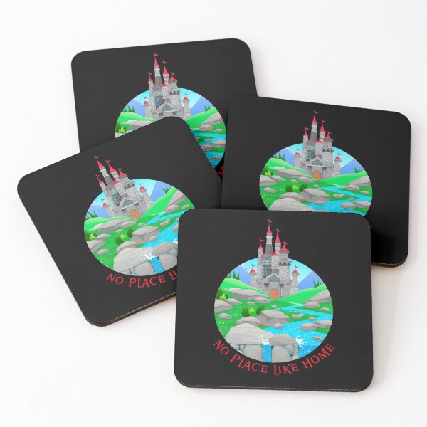 Item preview, No Place Like Home Castle designed and sold by Rooster Syndicate.