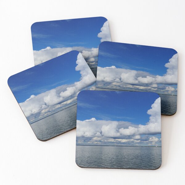 Item preview, clouds are reflected in the sea waves designed and sold by mrivserg.