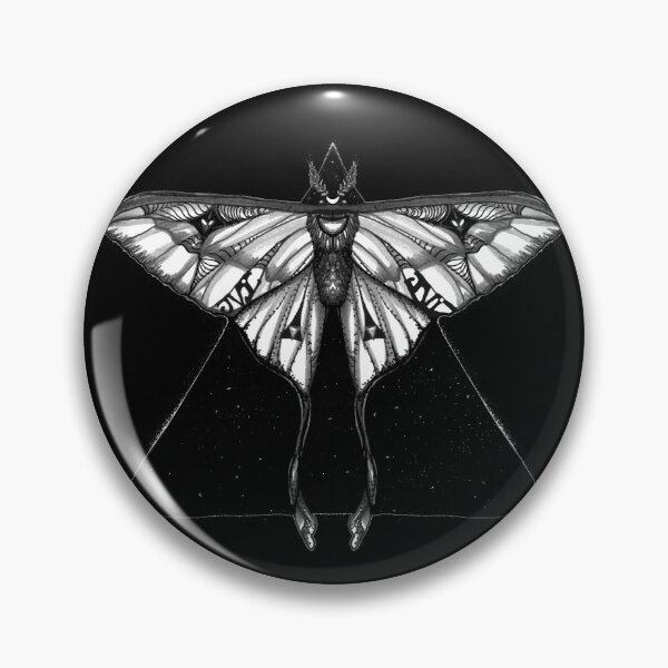 Item preview, Lunar Moth Dark V designed and sold by INKwellWellWell.
