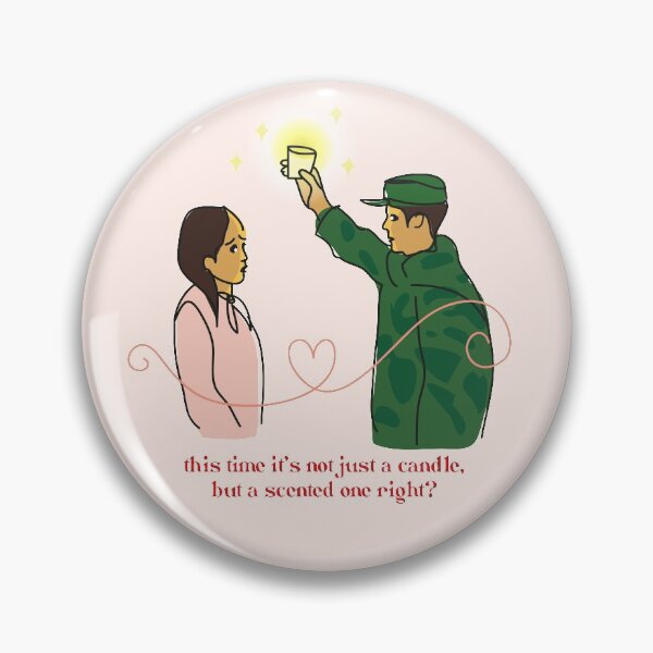 Item preview, Candle scene from CLOY k-drama | Crash Landing Gift Yoon Seri Ri Ri Jeong Hyeok Love Drawing Line Art  designed and sold by ruepix.