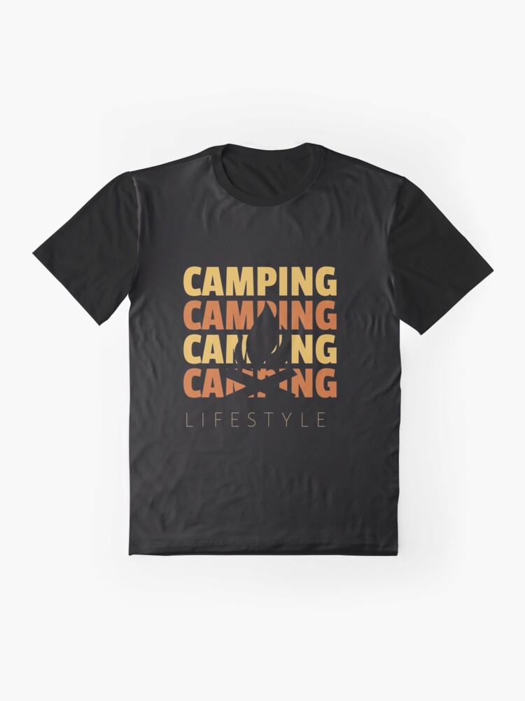 Discover Camping Lifestyle Vintage  Graphic T-Shirt