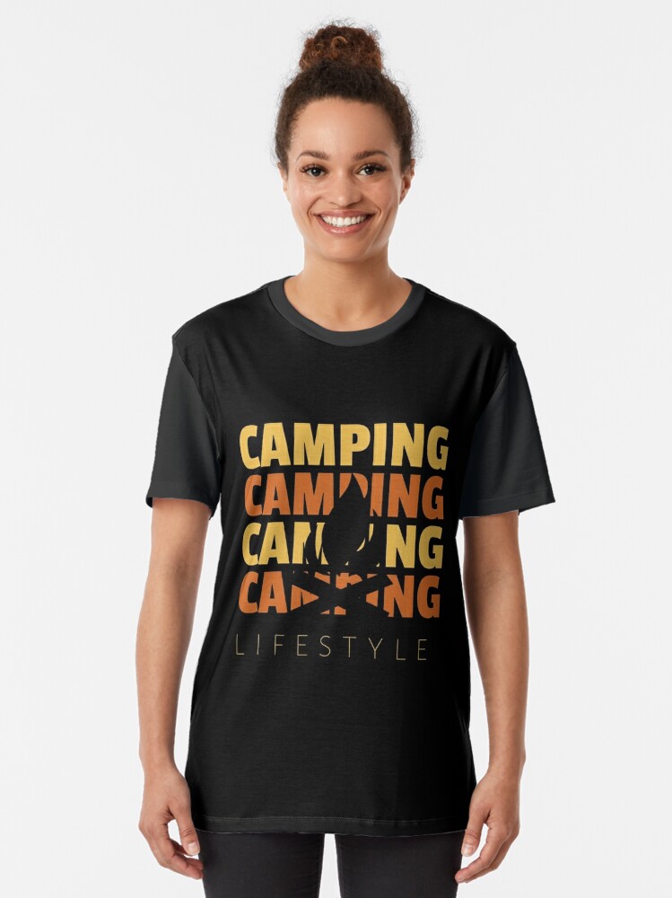 Disover Camping Lifestyle Vintage  Graphic T-Shirt