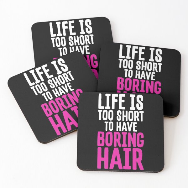Item preview, Life is too short to have boring hair designed and sold by inkedtee.