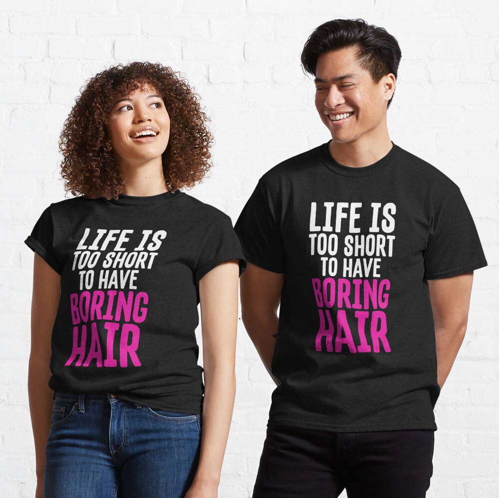 Life Is Too Short for Boring Hair Tumbler Mug – The Curly Co.