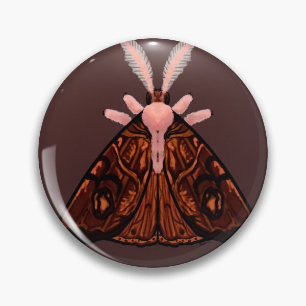 Item preview, Dark Wood Moth designed and sold by Salem Scribbles.