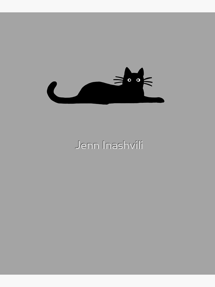Thumbnail 6 of 6, Apron, Black Cat designed and sold by Jenn Inashvili.