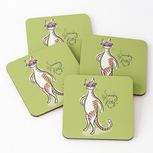 Item preview, Swanky Kitty designed and sold by Kat Kuo.