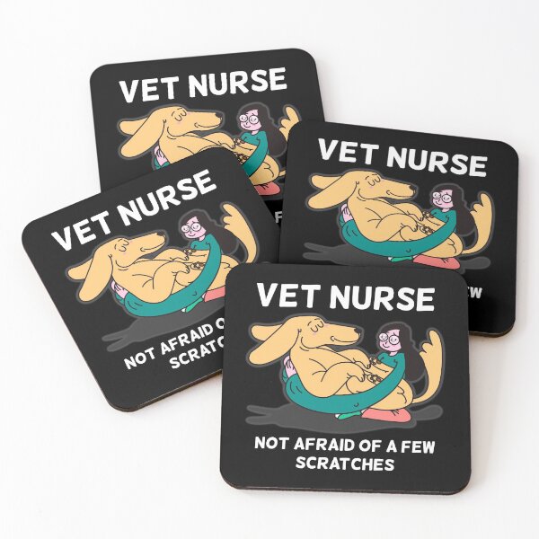 Item preview, Unafraid Veterinary Nurse – Medical Pet Caregiver Job Appreciation designed and sold by The Green Corner.