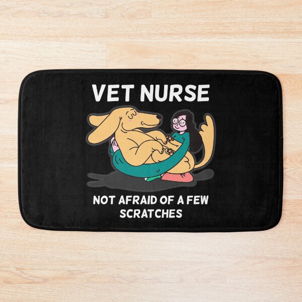 Item preview, Unafraid Veterinary Nurse – Medical Pet Caregiver Job Appreciation designed and sold by The Green Corner.