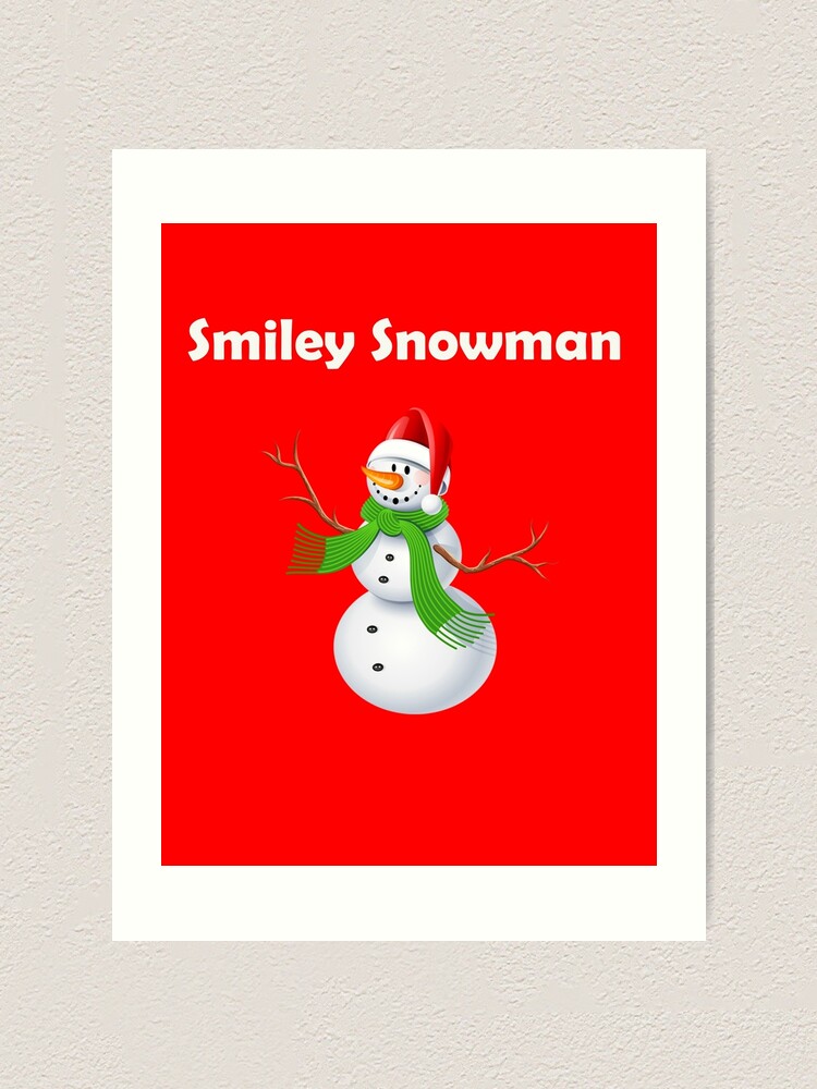 The Very Smiley Snowman