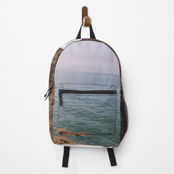 Item preview, Blue Ocean Waves Cliff Landscape  designed and sold by NelBo.