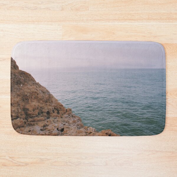 Item preview, Blue Ocean Waves Cliff Landscape  designed and sold by NelBo.