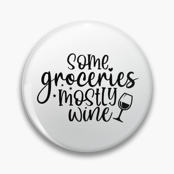 Item preview, some groceries mostly wine designed and sold by Paul's Designs.