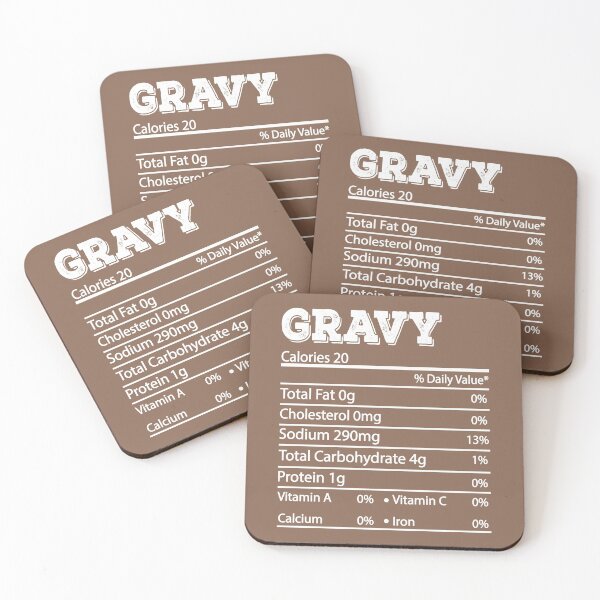 Item preview, Gravy nutrition Turkey Thanksgiving - Thanksgiving Christmas Family Gifts designed and sold by meedTee.