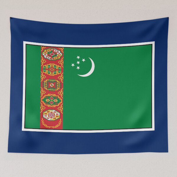 Item preview, Turkmenistan Flag Gifts, Masks, Stickers & Products (GF) designed and sold by mpodger.