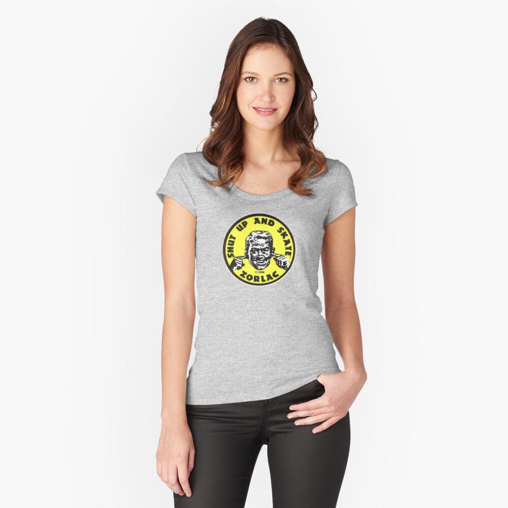 Item preview, Fitted Scoop T-Shirt designed and sold by Kebrantaestakas.