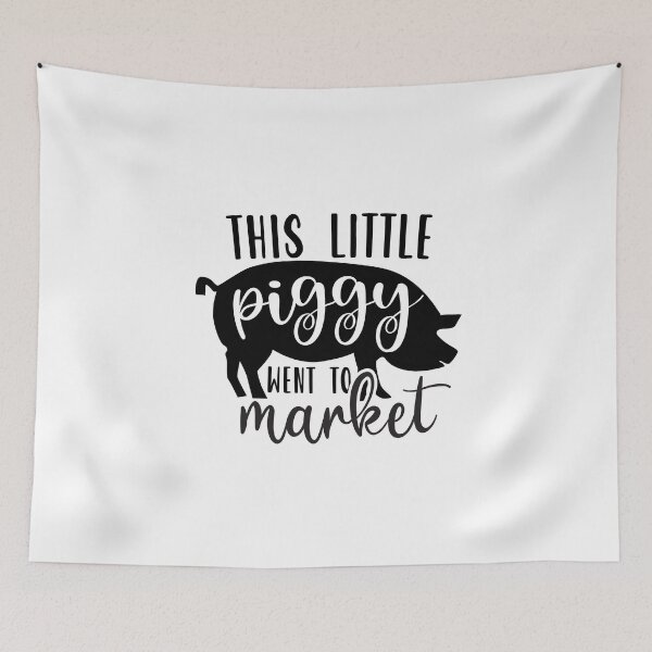Item preview, this little piggy went to market designed and sold by Paul's Designs.
