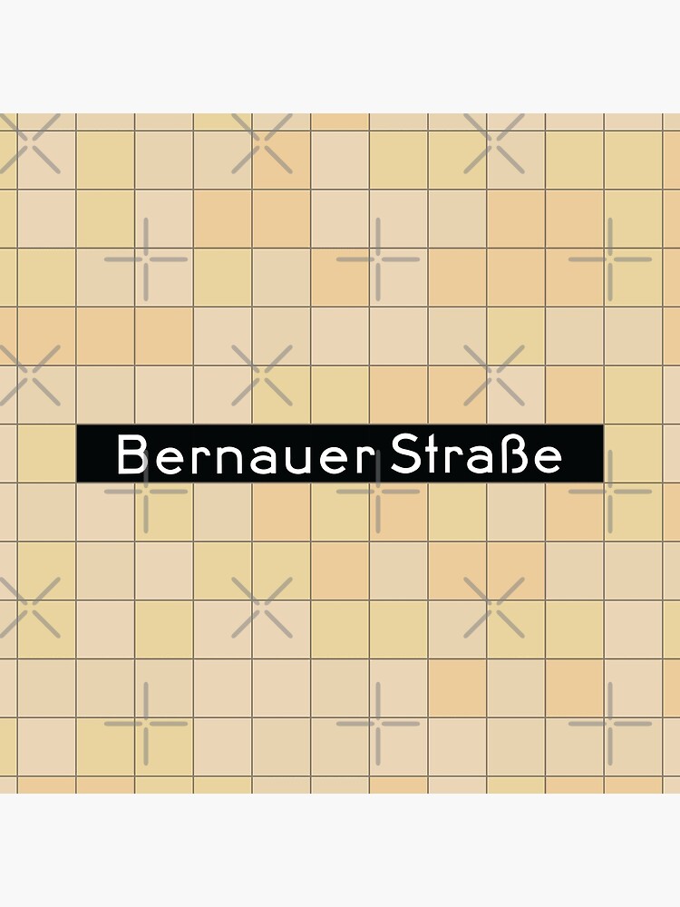 Bernauer Straße Station Tiles (Berlin) by in-transit