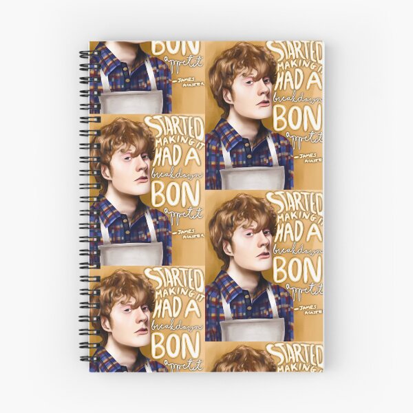 Item preview, James Acaster ‘Started making it. Had a breakdown. bon appetit’ designed and sold by Imaginelouisa.