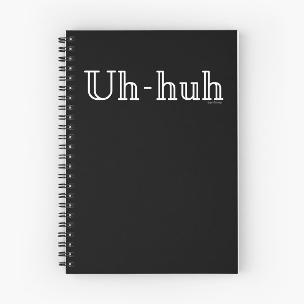Item preview, uh-huh in white designed and sold by angeldarkling.