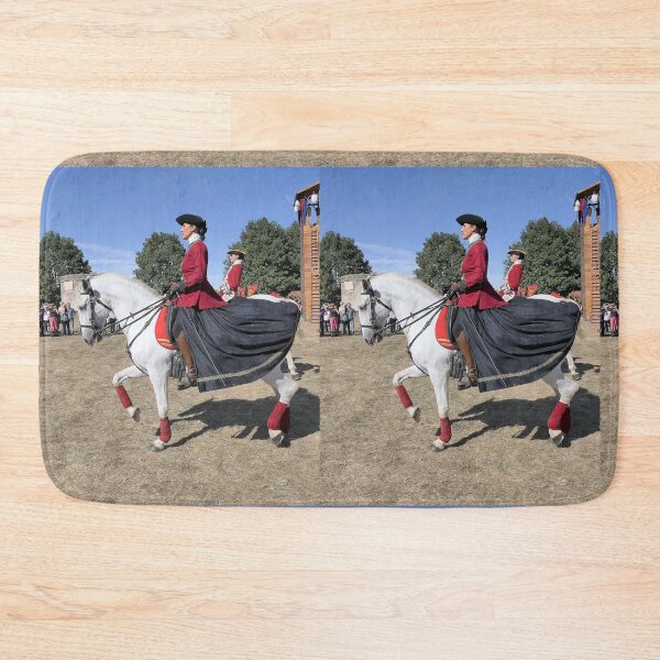 Item preview, r2337/ L'élégance du Cheval avec sa Cavalière Rouge de L'abbaye Royale de la Réau 5 (86) par Okaio Création -  Olavia&Olao 2018 designed and sold by o.okaïo.