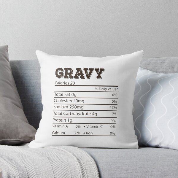 Item preview, Gravy nutrition Turkey Thanksgiving - Thanksgiving Christmas Family Gifts designed and sold by meedTee.