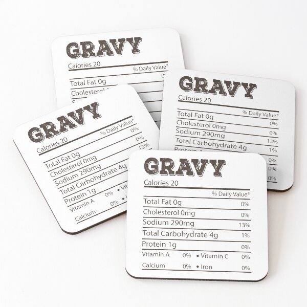 Item preview, Gravy nutrition Turkey Thanksgiving - Thanksgiving Christmas Family Gifts designed and sold by meedTee.