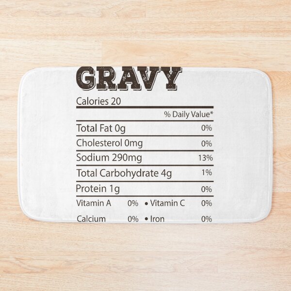 Item preview, Gravy nutrition Turkey Thanksgiving - Thanksgiving Christmas Family Gifts designed and sold by meedTee.