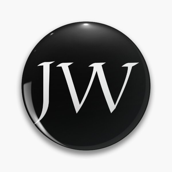 Item preview,  JW black and white initials monogramed designed and sold by Abbara.