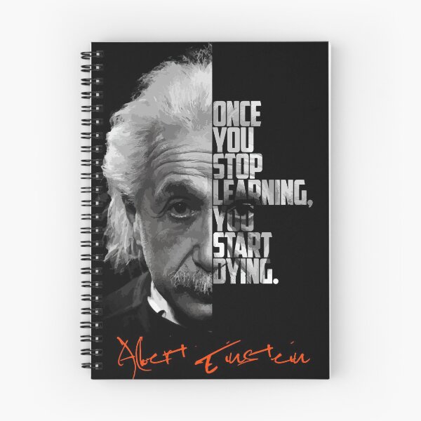 Item preview, Black and white Albert Einstein quote poster. designed and sold by Enea Kelo.