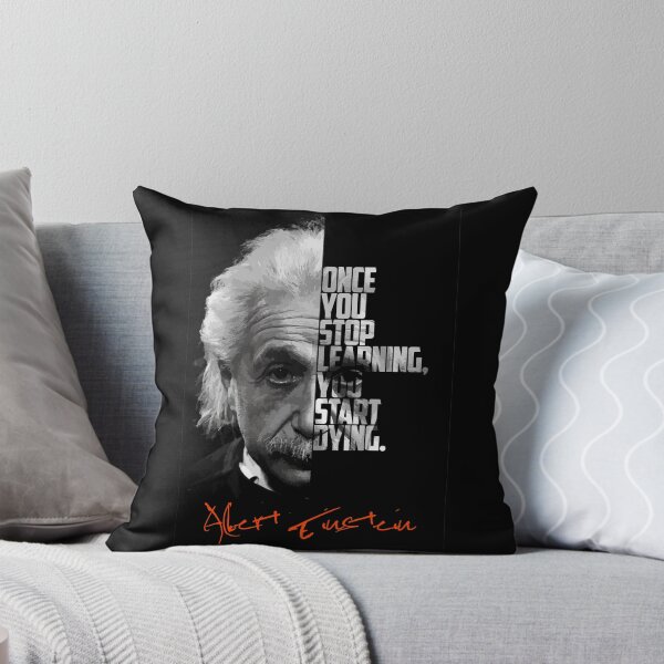 Item preview, Black and white Albert Einstein quote poster. designed and sold by Enea Kelo.