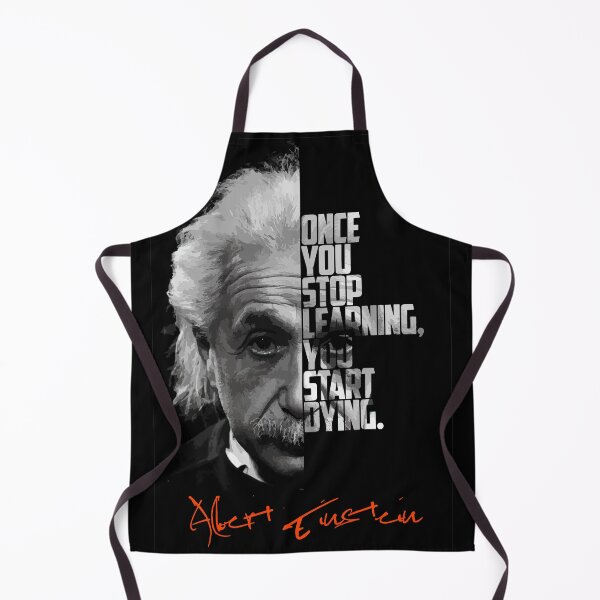 Item preview, Black and white Albert Einstein quote poster. designed and sold by Enea Kelo.