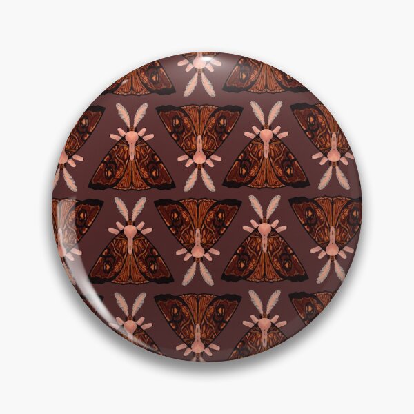 Item preview, Dark Wood Moth Print designed and sold by Salem Scribbles.