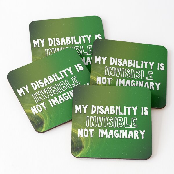 Item preview, Emerald Nebula: Invisible Disability designed and sold by PrettySickArt.