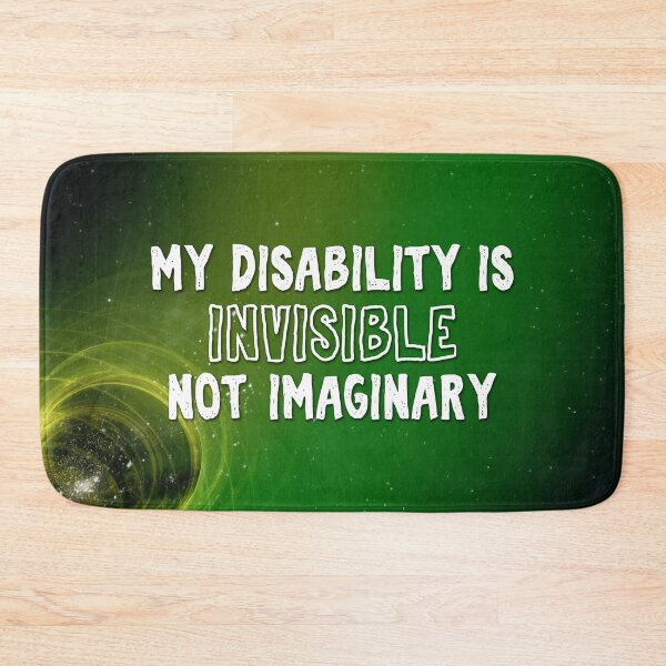 Item preview, Emerald Nebula: Invisible Disability designed and sold by PrettySickArt.