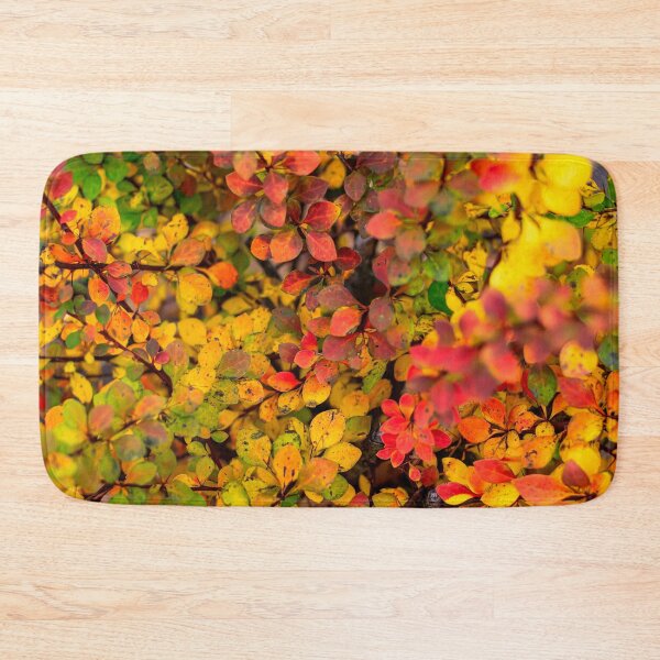 Item preview, Autumn background of barberry bush designed and sold by lena-maximova.