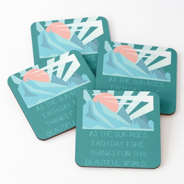 Item preview, As the Sun Rises Each Day - Mountain Sunrise designed and sold by HeatherEthereal.