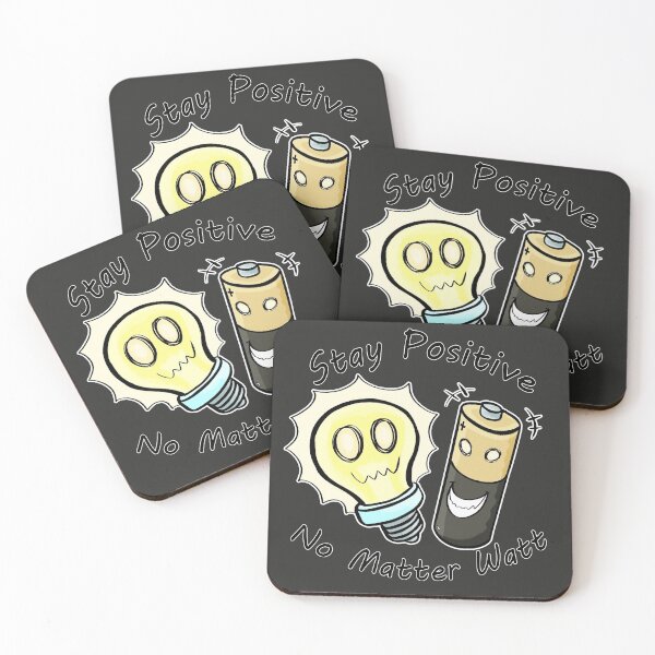 Item preview, Stay Positive no matter Watt designed and sold by Faroth.