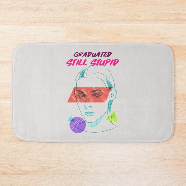 Item preview, Minimalist Pop Art Style Graduation Girl designed and sold by ShineEyePirate.