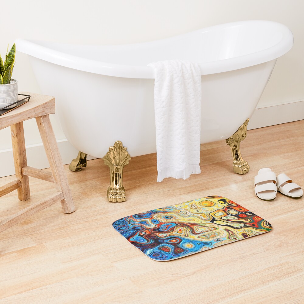 Item preview, Bath Mat designed and sold by PatternPalace.