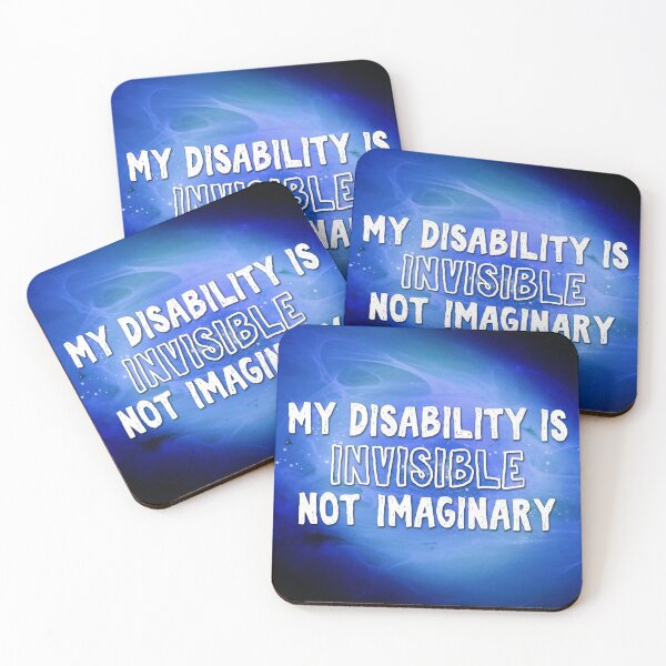 Item preview, Sapphire Galaxy: Invisible Disability designed and sold by PrettySickArt.