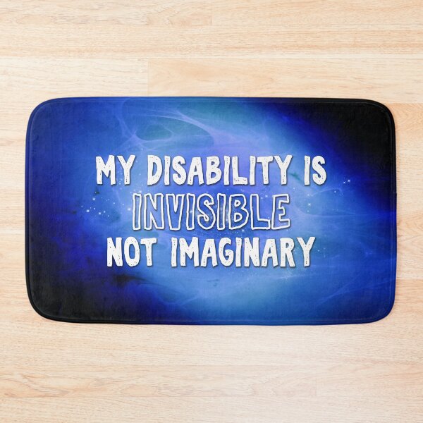 Item preview, Sapphire Galaxy: Invisible Disability designed and sold by PrettySickArt.