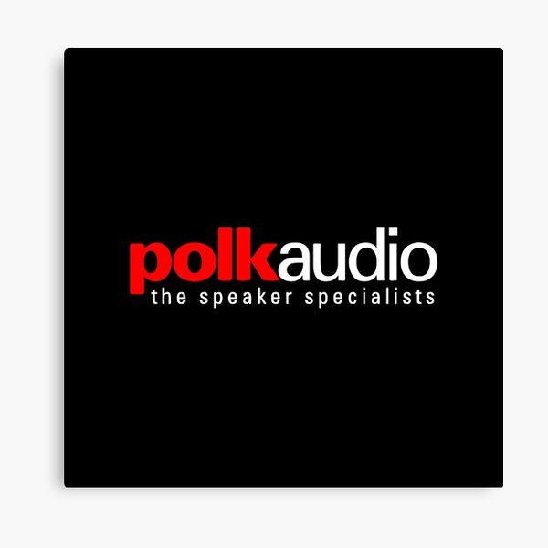 Best Selling - Polk Audio Logo Canvas Print